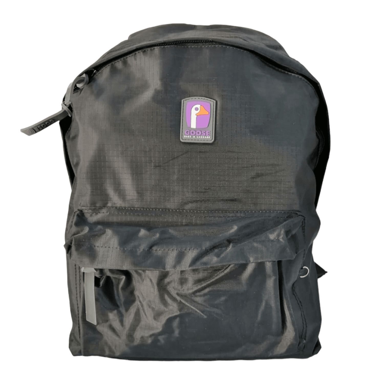 Mochila Negra Impermeable Viaje Escolar Compartimentos image number 0.0
