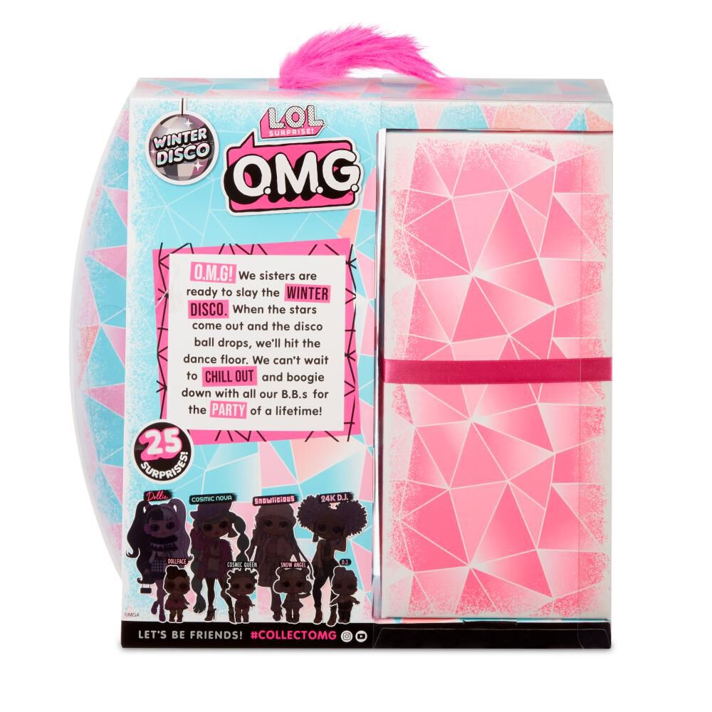 Mini Mu&ntilde;eca L.O.L Omg Mu&ntilde;eca De Invierno Con Hermana Dollie image number 4.0