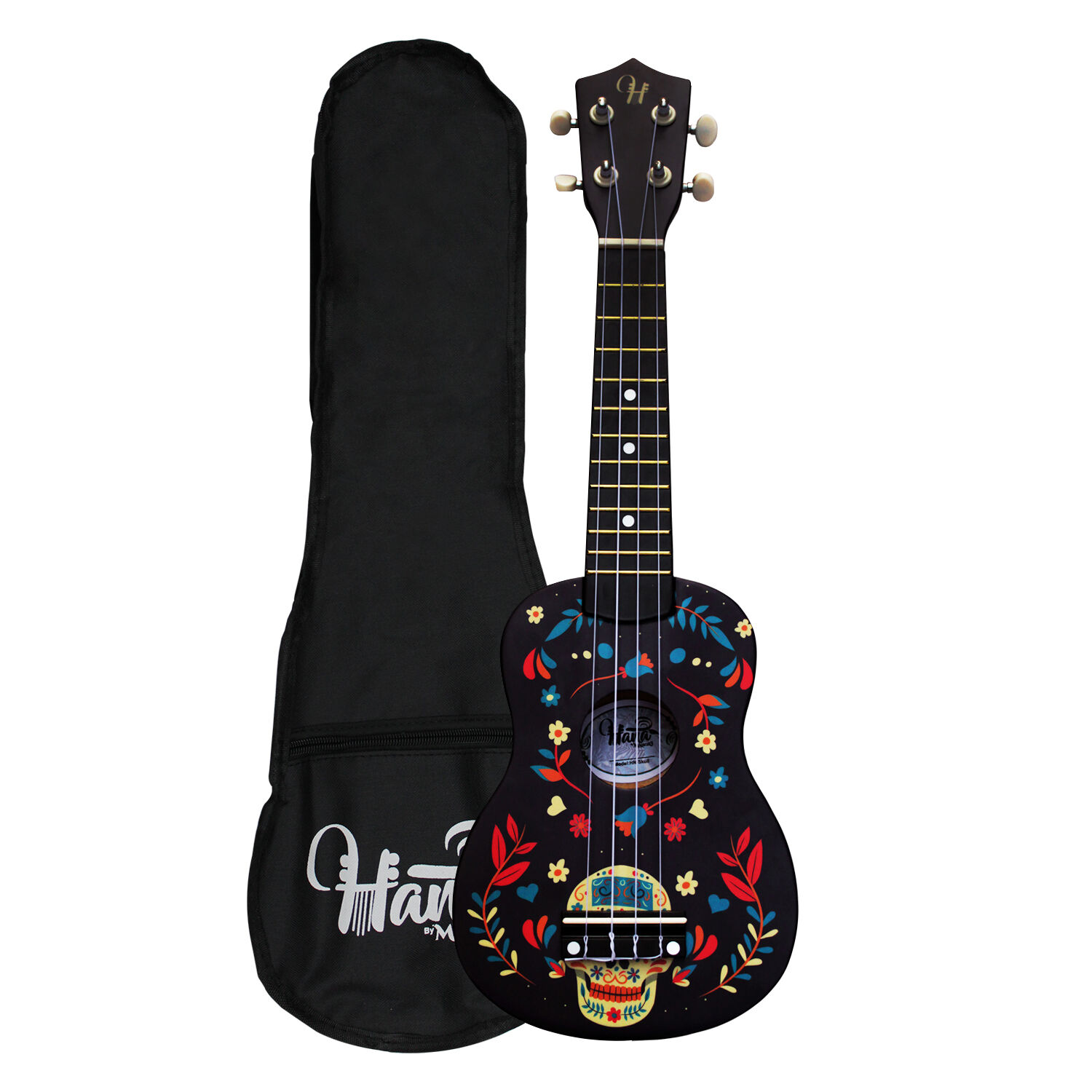 Ukelele Hana Soprano Ukatrina Hn-skull image number 0.0