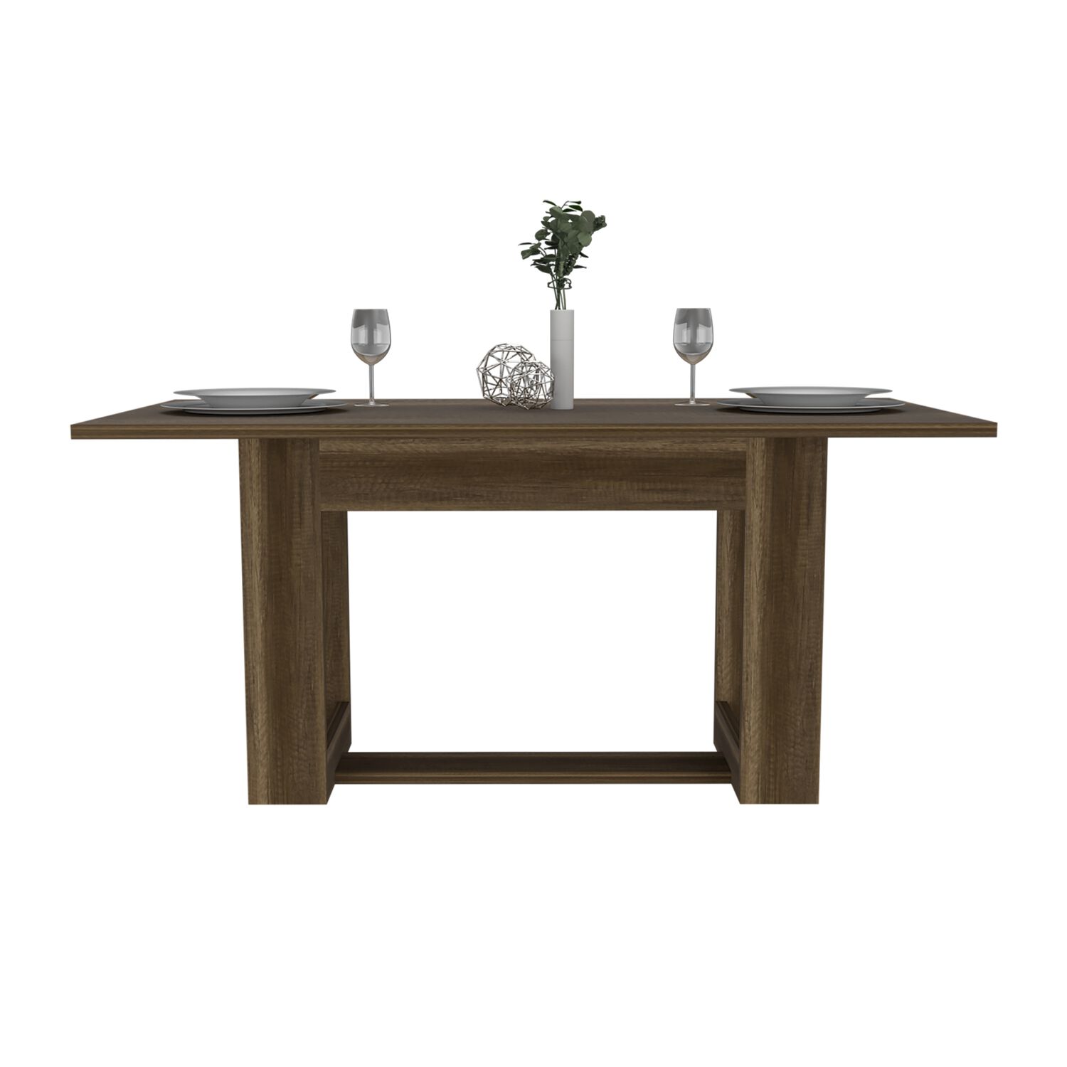 Mesa De Comedor Fm-004o Caf&eacute; Oscuro image number 3.0