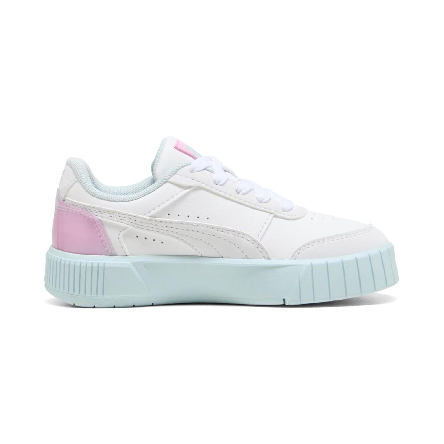 Zapatilla Urbana Ni&ntilde;a Puma Carina Mia Faded Glow Ps Blanco image number 4.0
