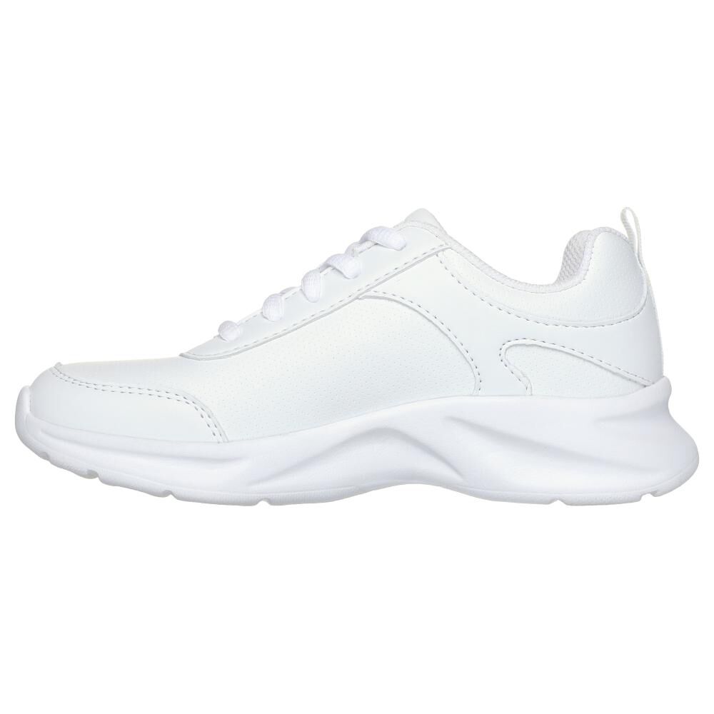 Zapatilla Escolar Ni&ntilde;a Skechers Dynamatic - Textbook Cool Wht image number 4.0