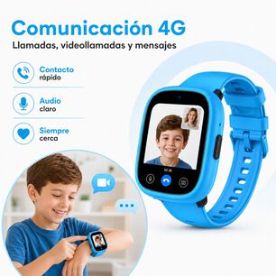 Smartwatch Infantil Lagenio K3 4g Gps Sos Videollamadas