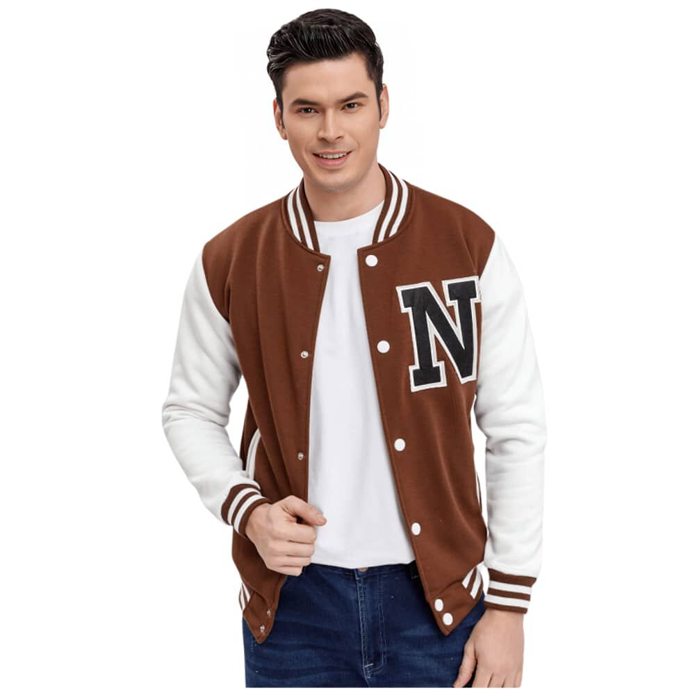 Chaqueta Poleron Universitaria Hombre Nigeria image number 1.0