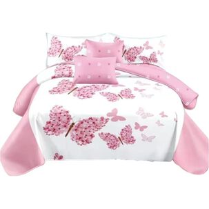 Cubrecama De Verano 2 Plazas Quilt + 2 Fundas De Almohada Cobertor Delgado Cmv-29