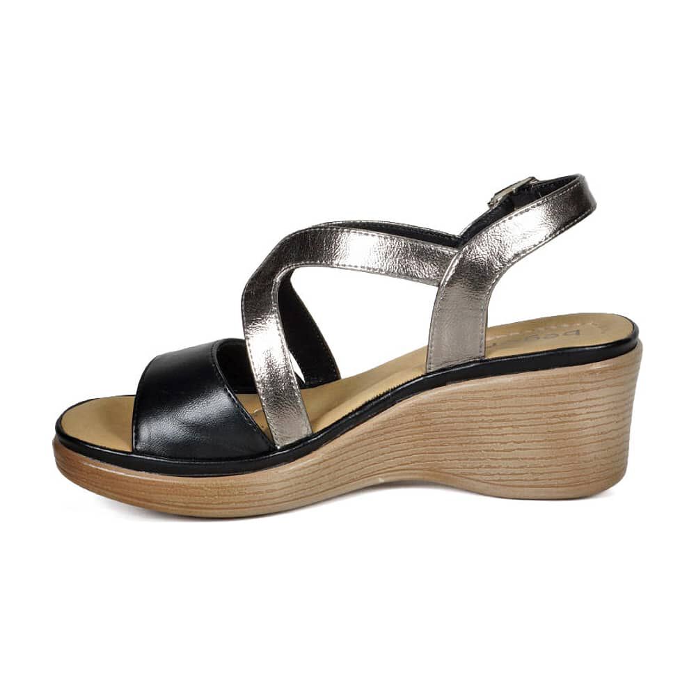 Sandalia Kimey Negro image number 4.0