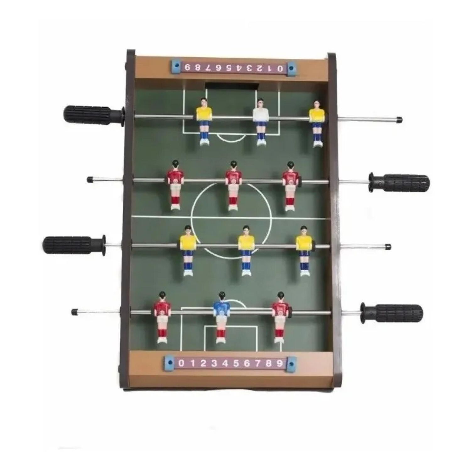 Juguete Mini Mesa De Futbol Taca Taca De Madera Infantil image number 1.0