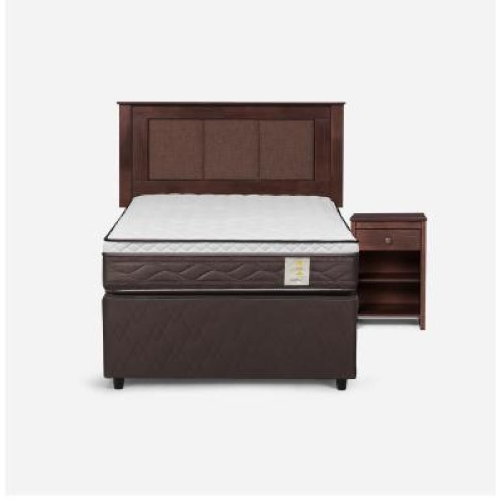 Cama Nido Rosen New Style 4 Plus / 1.5 Plazas / Base Normal + Set De Maderas image number 5.0