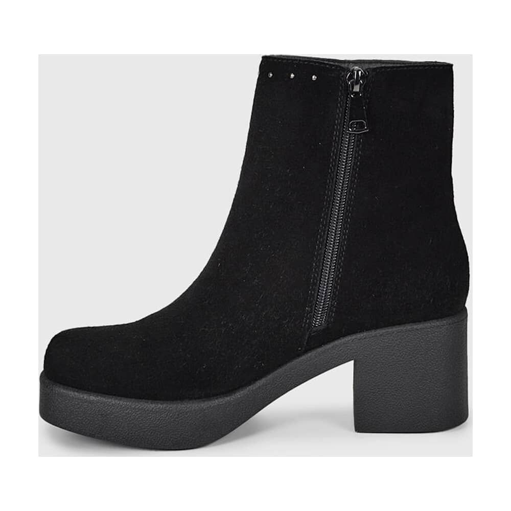 Bot&iacute;n Cuero Ester Negro image number 2.0