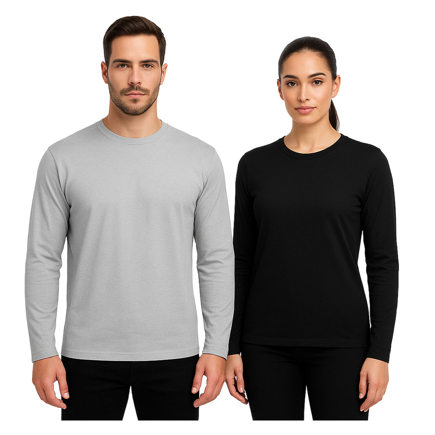 Polera Algod&oacute;n Manga Larga Velox Essential Unisex image number 0.0