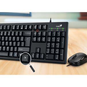 Set Teclado Y Mouse Genius Al&aacute;mbrico Pc Y Laptop Usb
