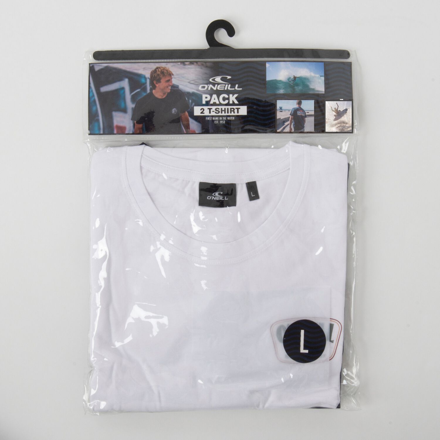 Pack Poleras Manga Corta Cuello Redondo Oneill image number 4.0