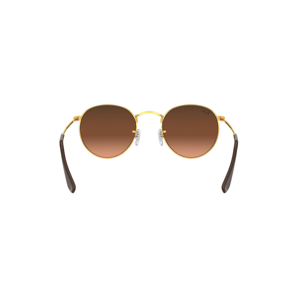 Lentes De Sol Round Metal Brown Ray-ban image number 3.0