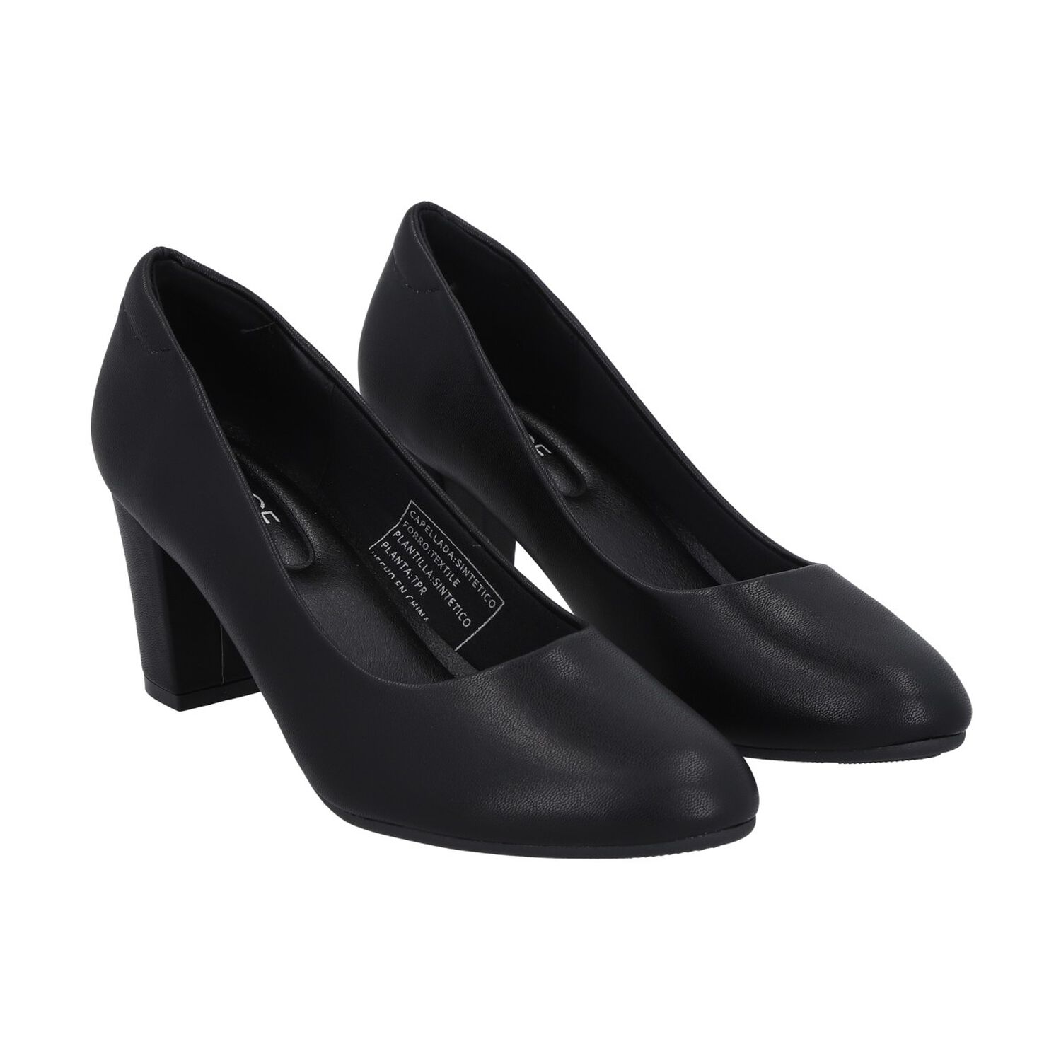 Zapato Mujer Negro Mary Police image number 3.0