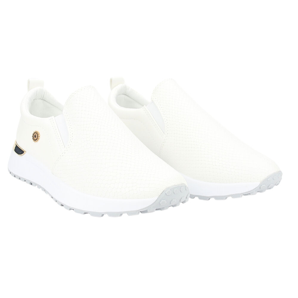 Zapatilla Chalada Mujer Fly-2 Blanco Urbano image number 4.0