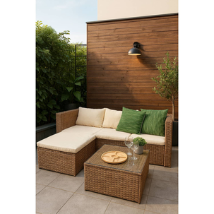 Juego De Terraza Casaideal Bahia / 4 Personas