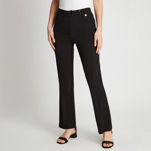 Pantal&oacute;n Tiro Medio Straight Mujer Lorenzo Di Pontti