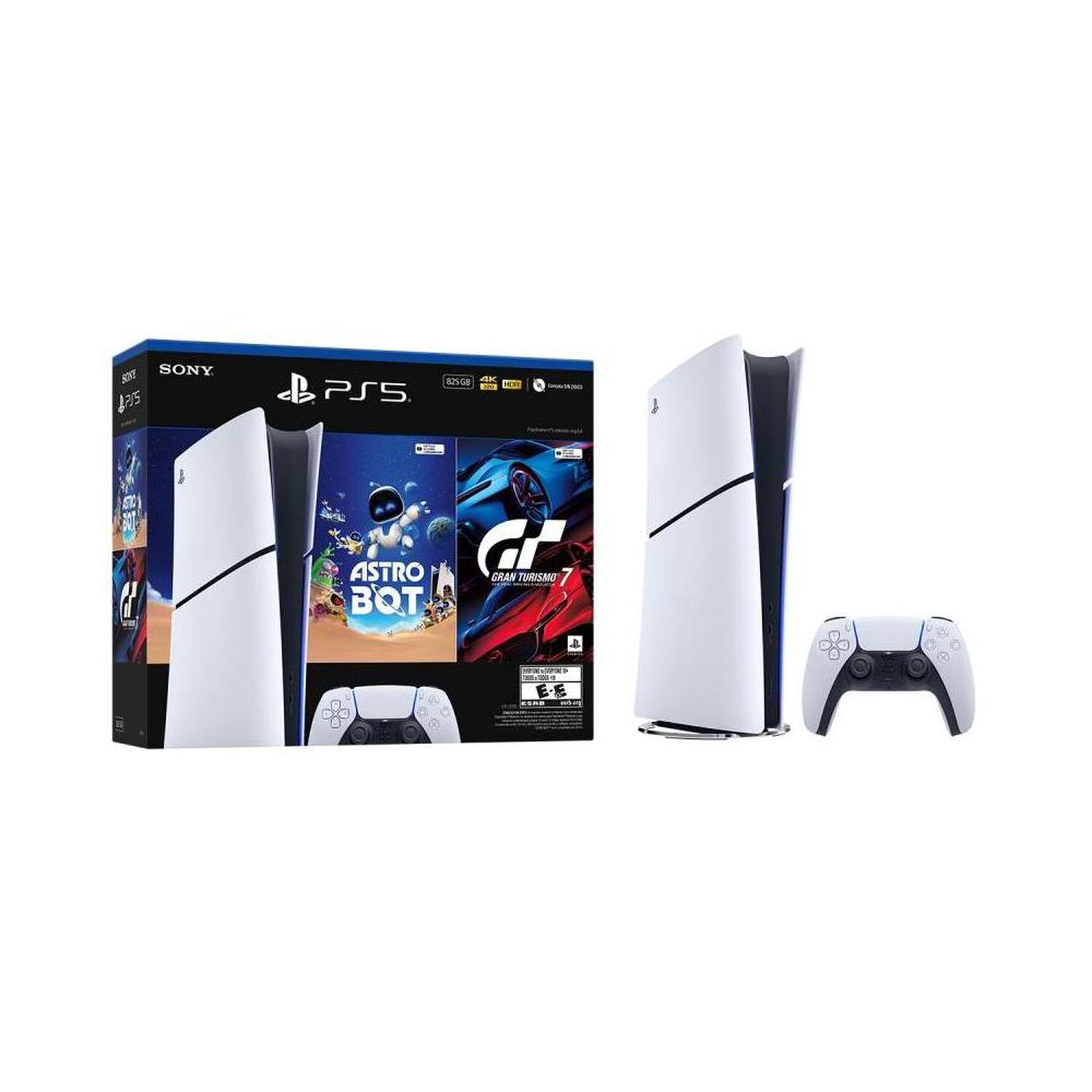 Consola PS5 Edici&oacute;n Digital 825 GB + Juego Astro Bot + Juego Gran Turismo 7 image number 0.0