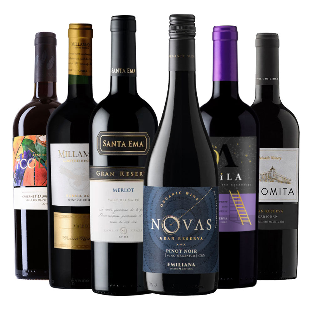 6 Vinos Mix Plus Gran Reserva Tintos image number 0.0