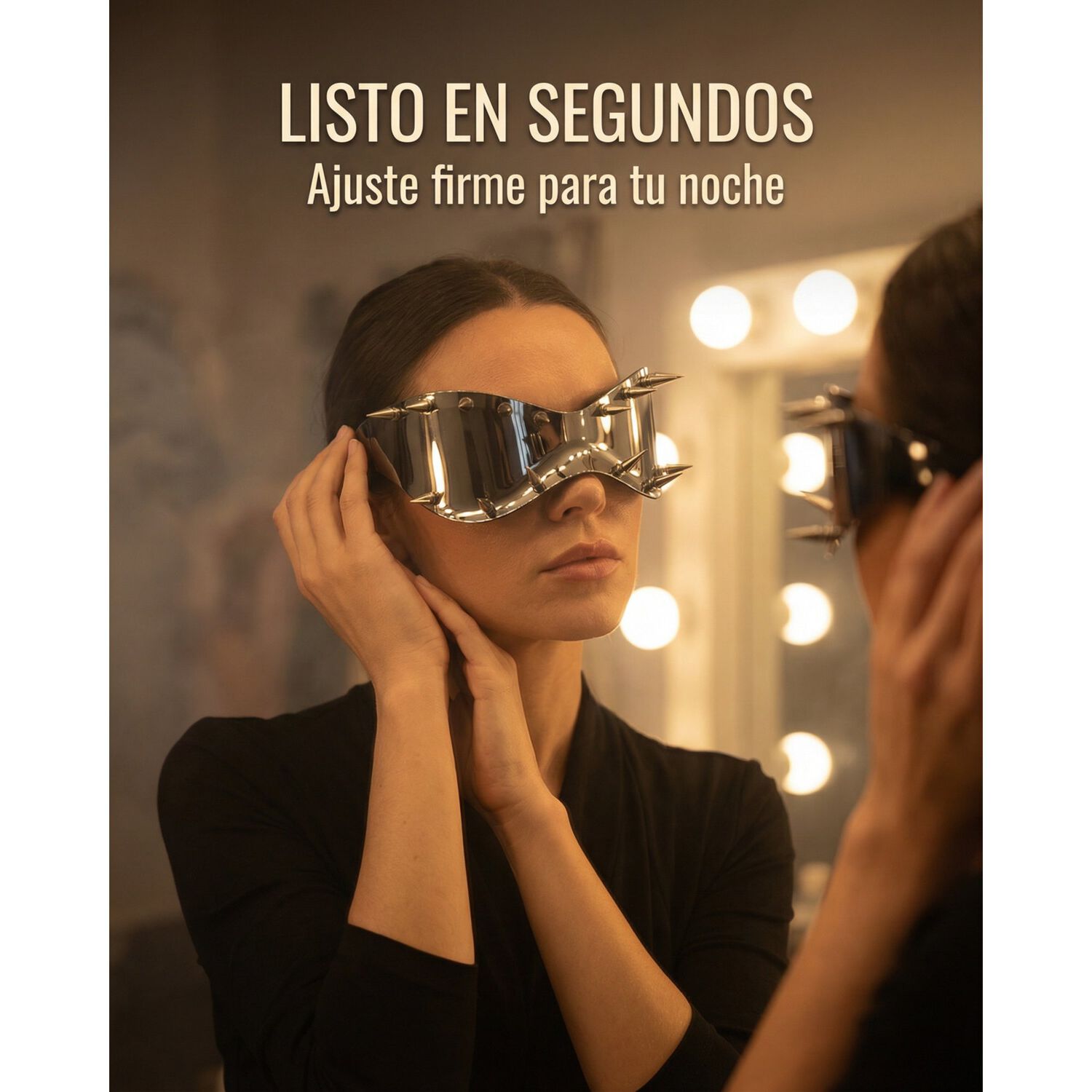 Lentes Premium Steampunk Para Fiestas Reggaet&oacute;n Metaleros image number 1.0