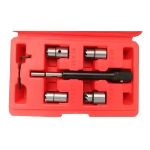 Set Escariador Asientos De Inyectores Diesel Universal 5 Piezas