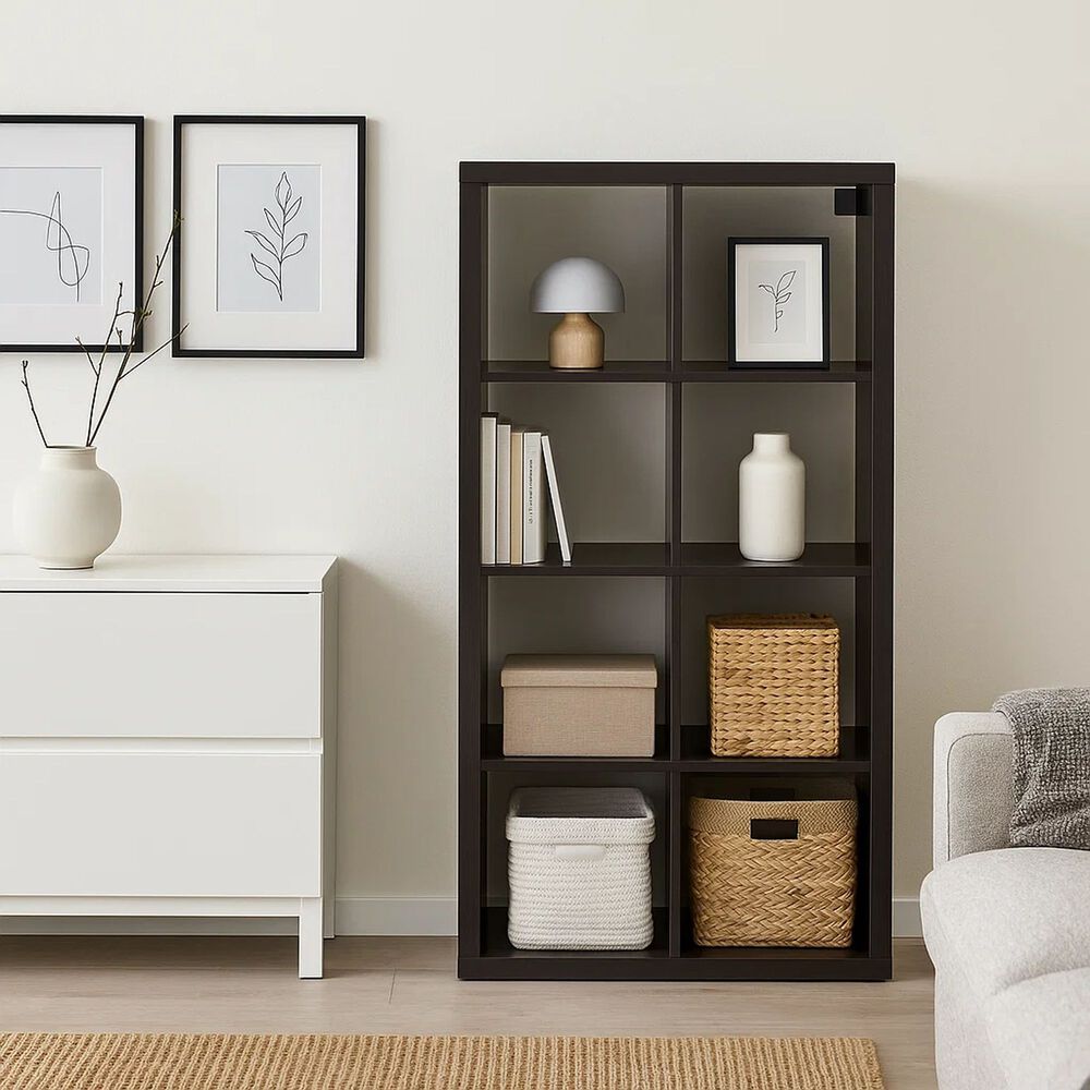 Estante Modular Zyno Con 8 Compartimentos - Negro image number 2.0