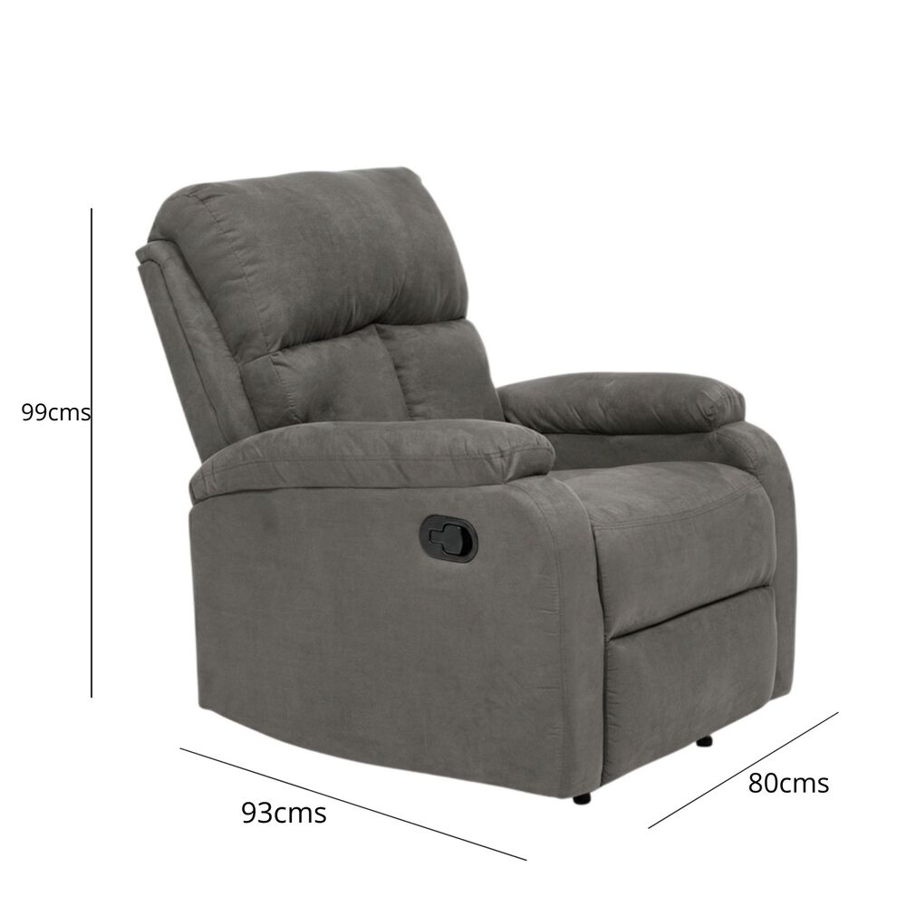 Berger Reclinable Moderno Matheus De Lino Gris image number 6.0