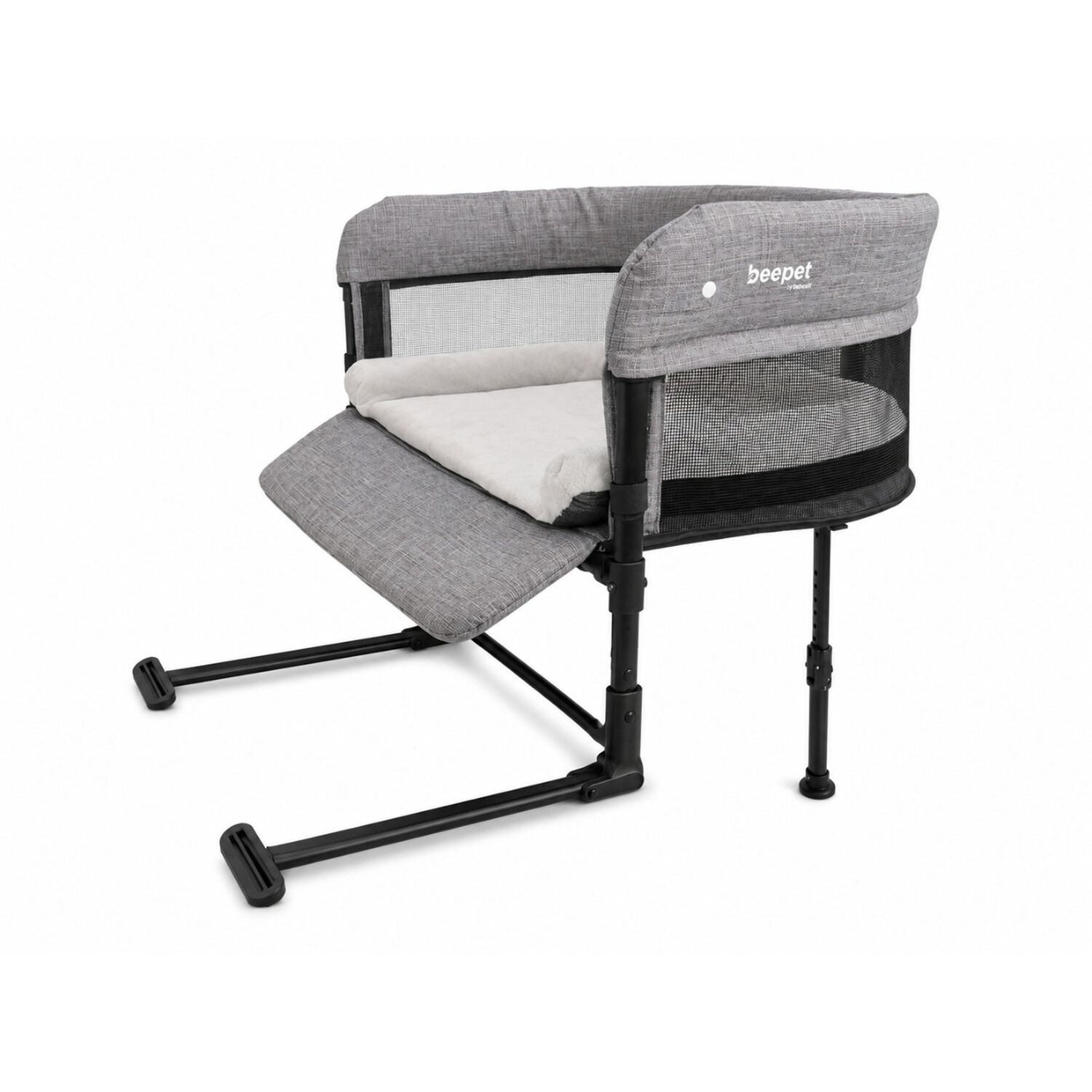 Cama Colecho Para Mascotas Happy Gris Ergon&oacute;mico Beepet image number 0.0
