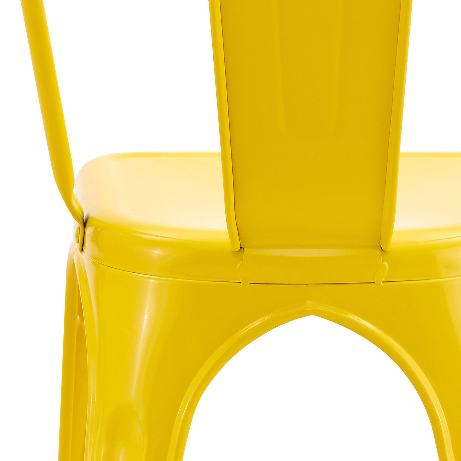 Pack De 4 Silla Metal Tolix Amarillo image number 5.0