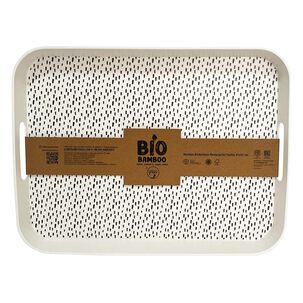 Bandeja Biobamboo Puntos 41x31 Cm Decogreen