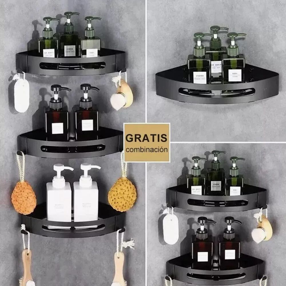 Organizadores Para Duchas Repisa Para 3pcs image number 7.0