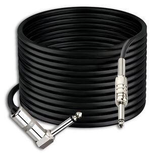 Cable De Audio Jack 6.3mm Macho A 6.3mm Macho 10 Metros En L