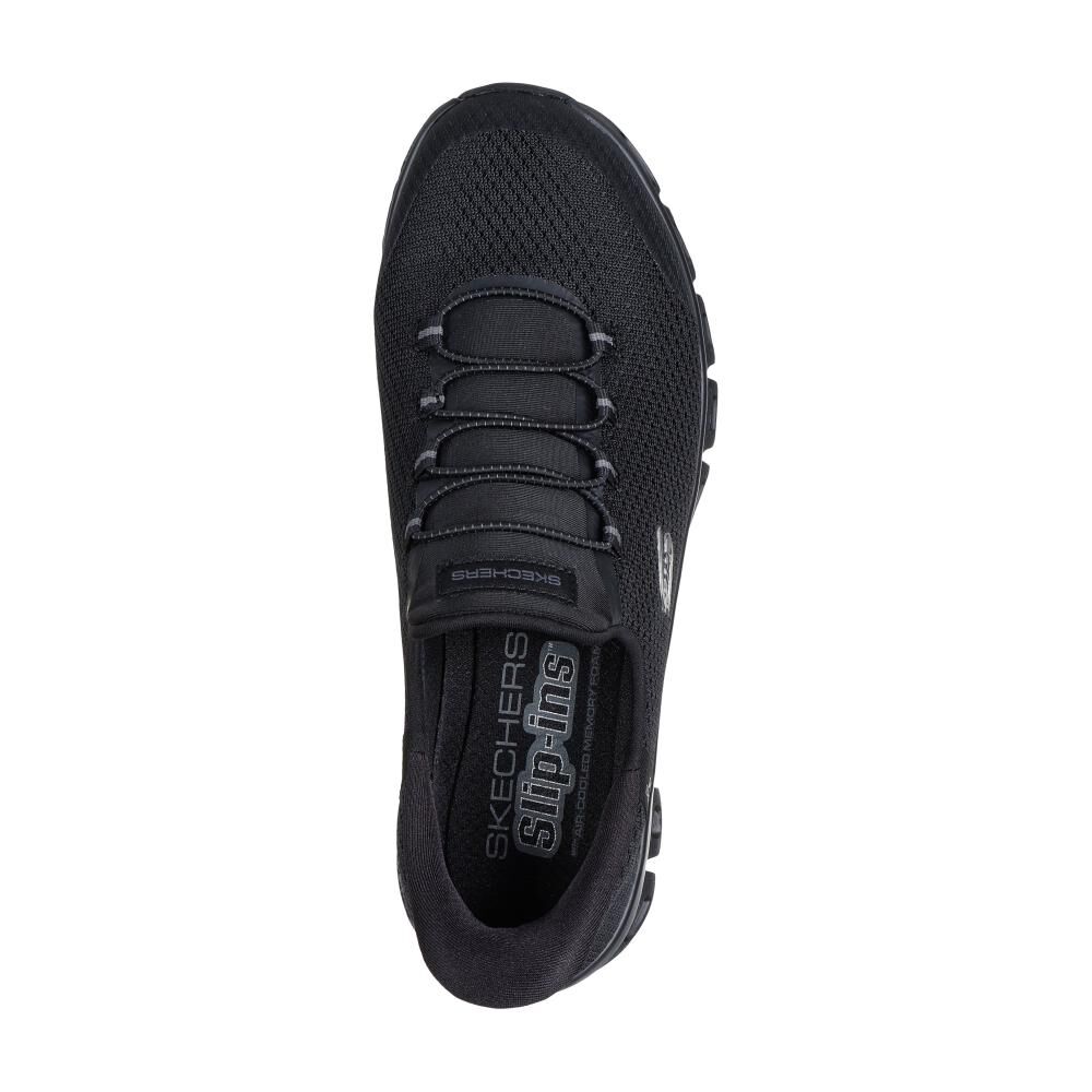 Zapatilla Urbana Mujer Skechers Glide-step Bbk image number 1.0