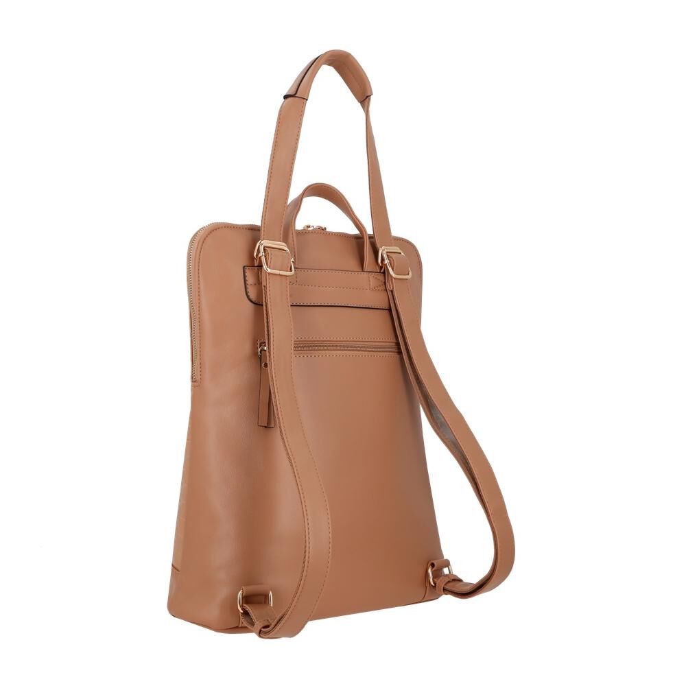 Mochila Notebook Secret Polonia Sc6 Café 15" image number 6.0