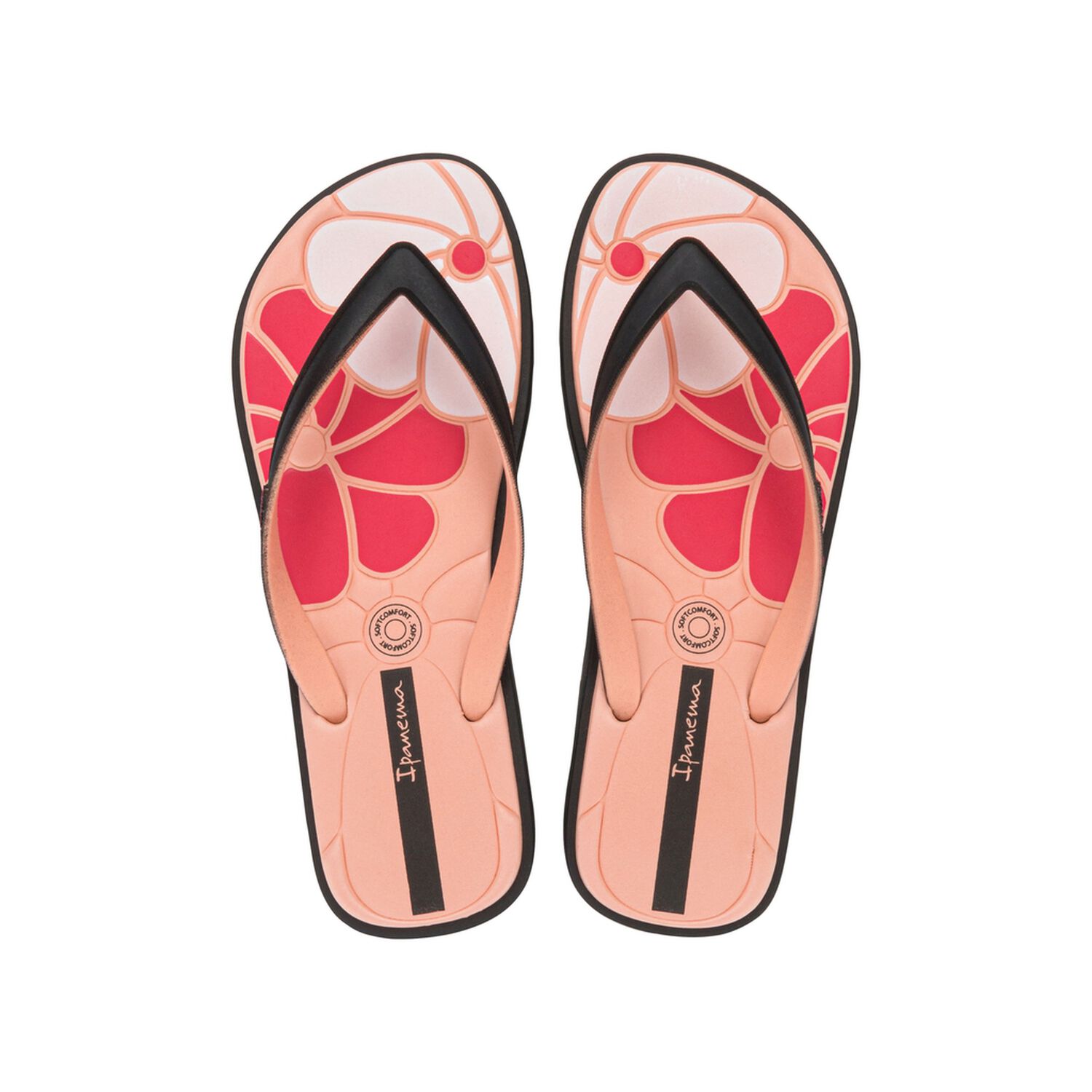 Sandalia Mujer Negro/rosa Classic Comfy Ipanema image number 0.0