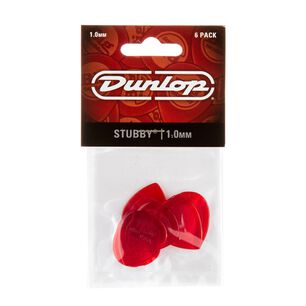 U&ntilde;etas Dunlop 474 Stubby Jazz De 1.0mm Pack 6un