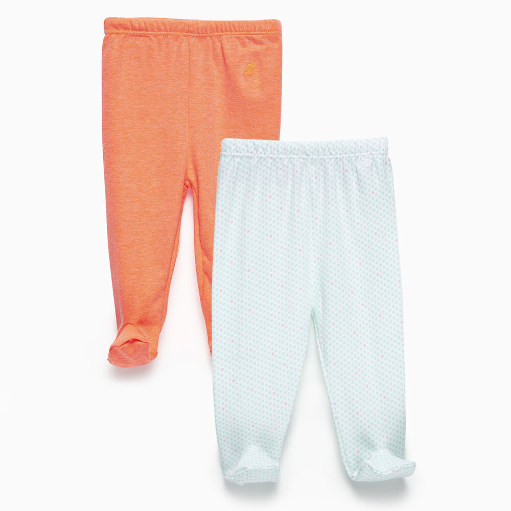 Pack Pantalones Flores Blanco Flúor Algodón Peruano image number 0.0