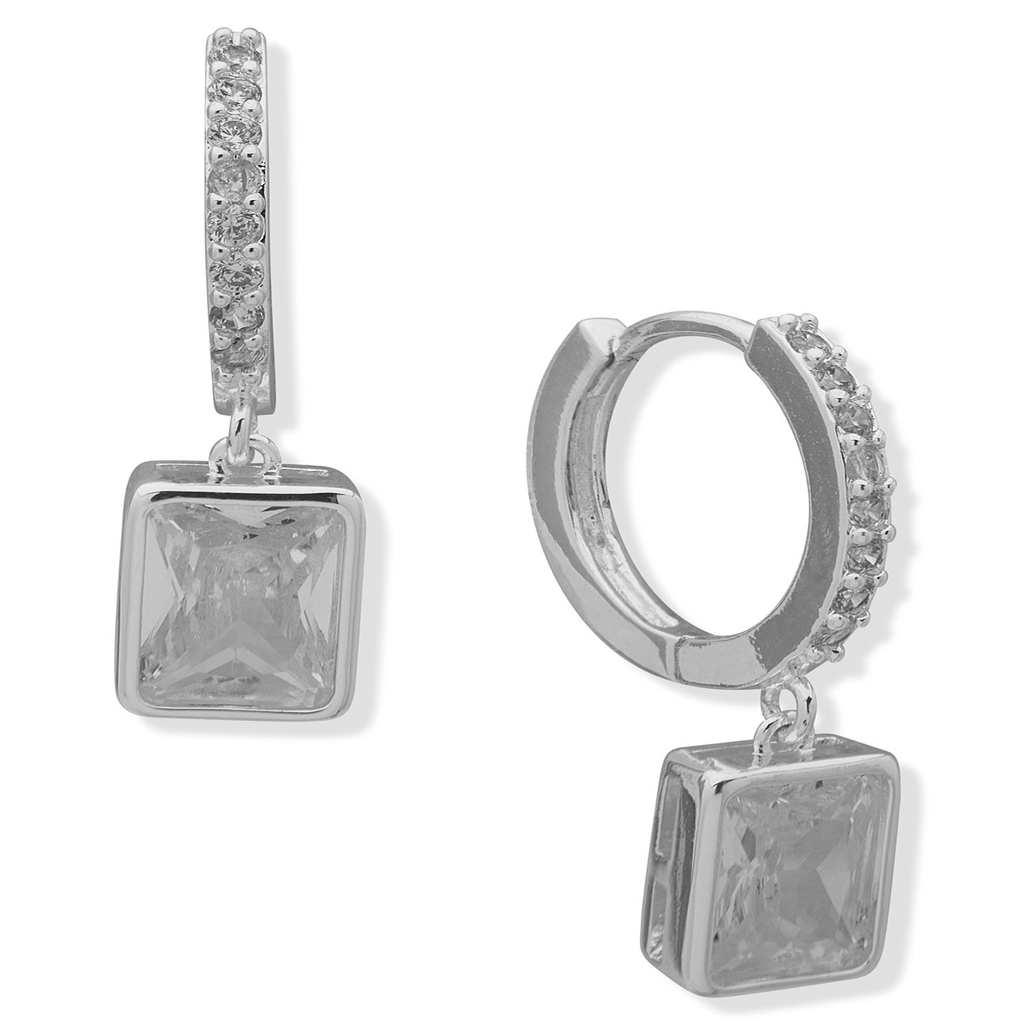 Aros Anne Klein Plateado Mujer 01g00694 image number 0.0