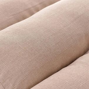 Cojín Puf Sofá Reclinable Multifuncional Beige