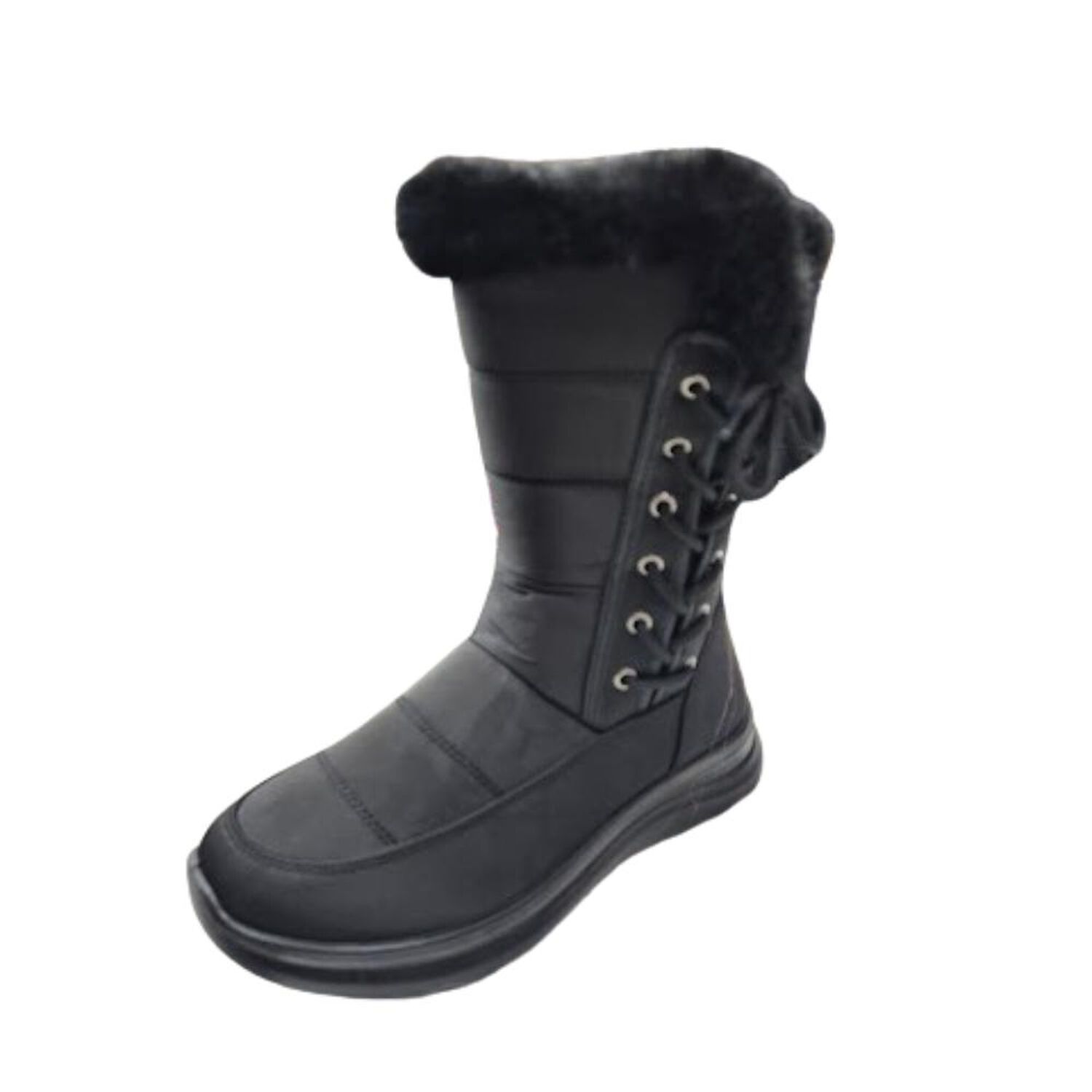 Bota De Nieve Mujer Negro image number 0.0