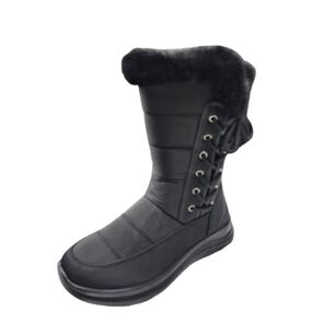 Bota De Nieve Mujer Negro
