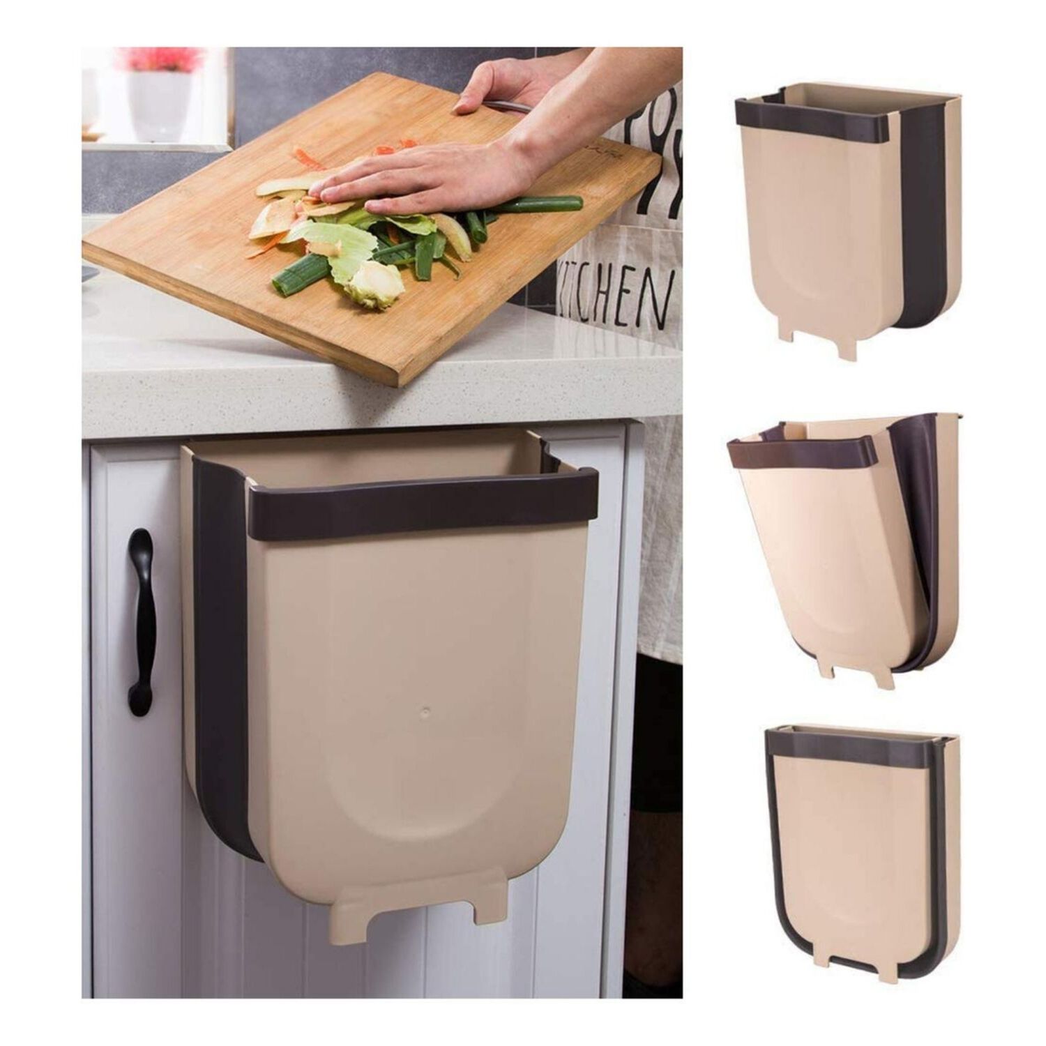 Basurero Ajustable Cocina Plegable image number 4.0