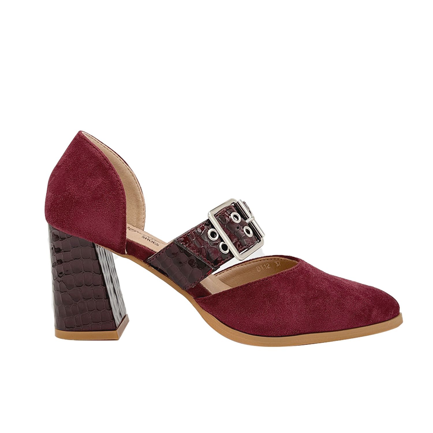 Zapato Para Mujer Puntiagudo Burdeo Danicolle image number 0.0