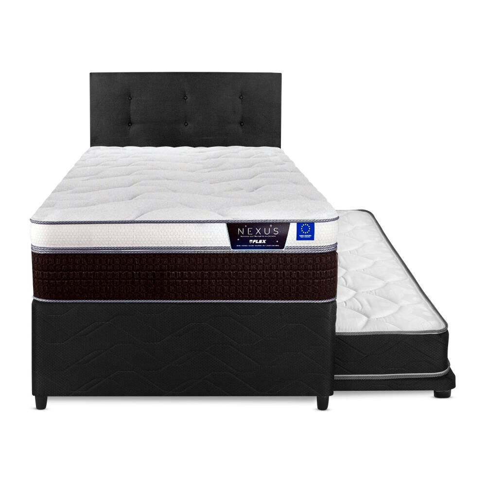 Cama Nido Flex Nexus / 1.5 Plazas / Base Normal + Respaldo image number 1.0