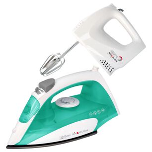 Combo Sindelen Batidora Manual B-1500BL / 150W + Plancha V-125B
