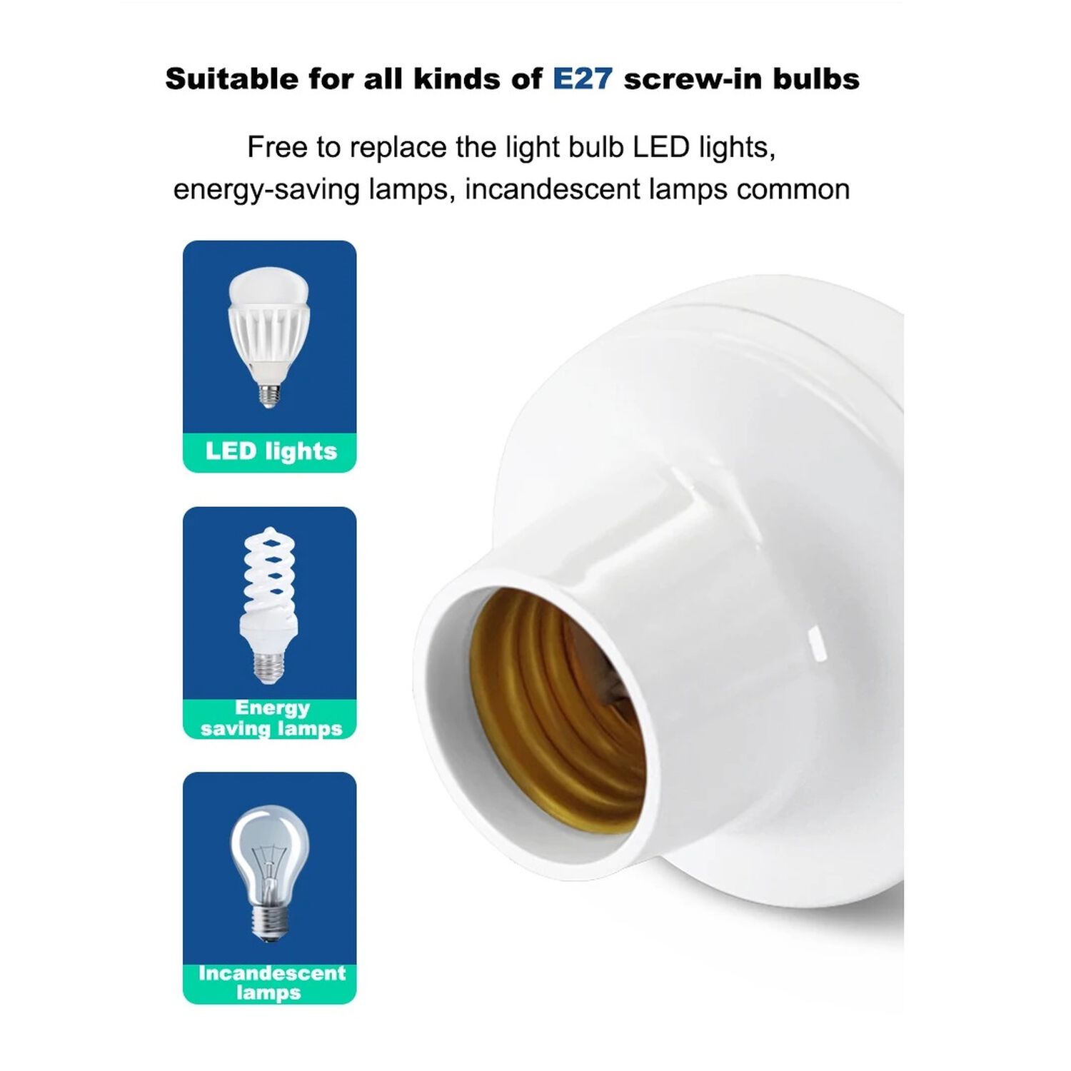 Soquete Inteligente Wifi E27 Alexa Google Sonoff Compatible image number 3.0
