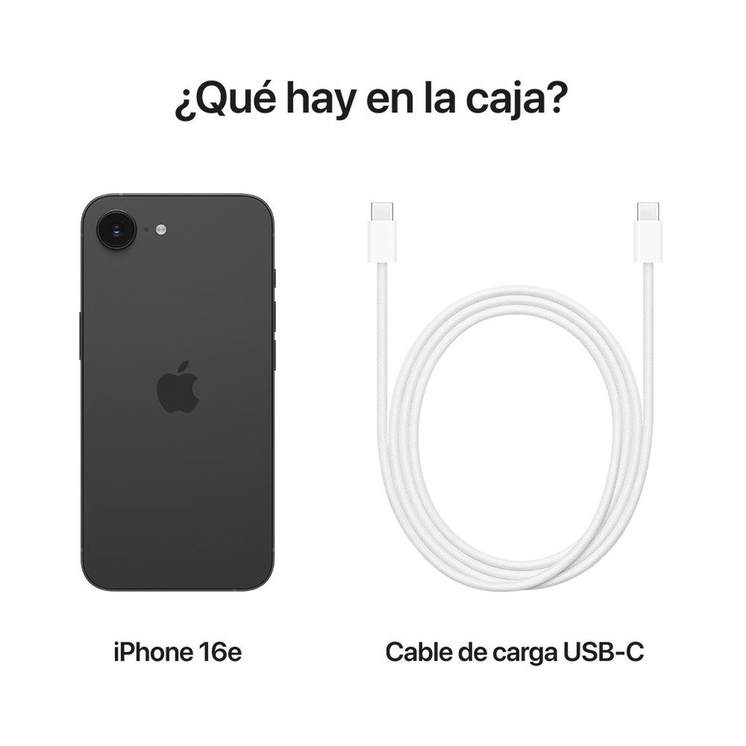 iPhone 16e Apple / 5G / 128 GB / Negro / Liberado image number 8.0