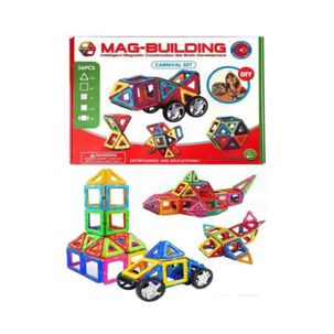 Set De Construcci&oacute;n Magn&eacute;tico Carnival 36piezas