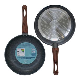 Sarten De Induccion Antiadherente 26cm Con Mango De Madera