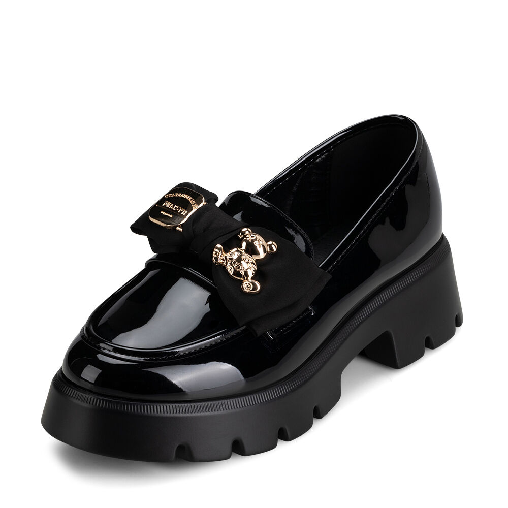 Mocasín Plataforma Negro Casual Qiu326 Weide image number 7.0